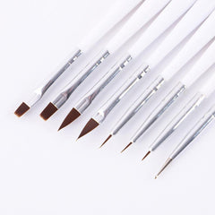 8 Pcs Manicure Brush Set Pedicure Dotting Pen Home Makeup Tool