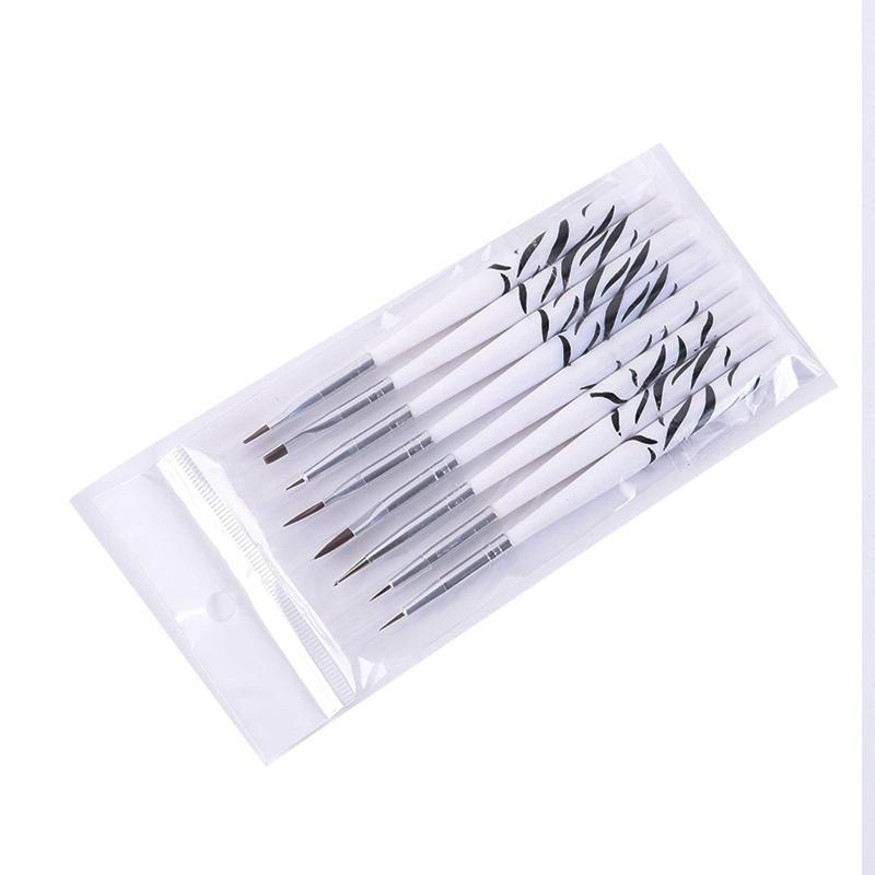 8 Pcs Manicure Brush Set Pedicure Dotting Pen Home Makeup Tool