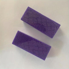 2pcs Foot Pumice Stone Callus Remover Scrubber Pedicure Exfoliator