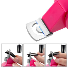 Adjustable Stainless Steel Nail Clipper for False Nails
