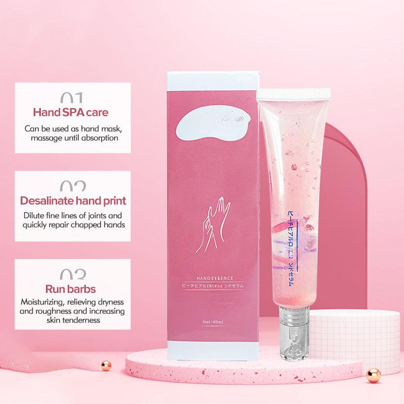 Peach Hyaluronic Acid Hand Essence Moisturizing Hand Cream