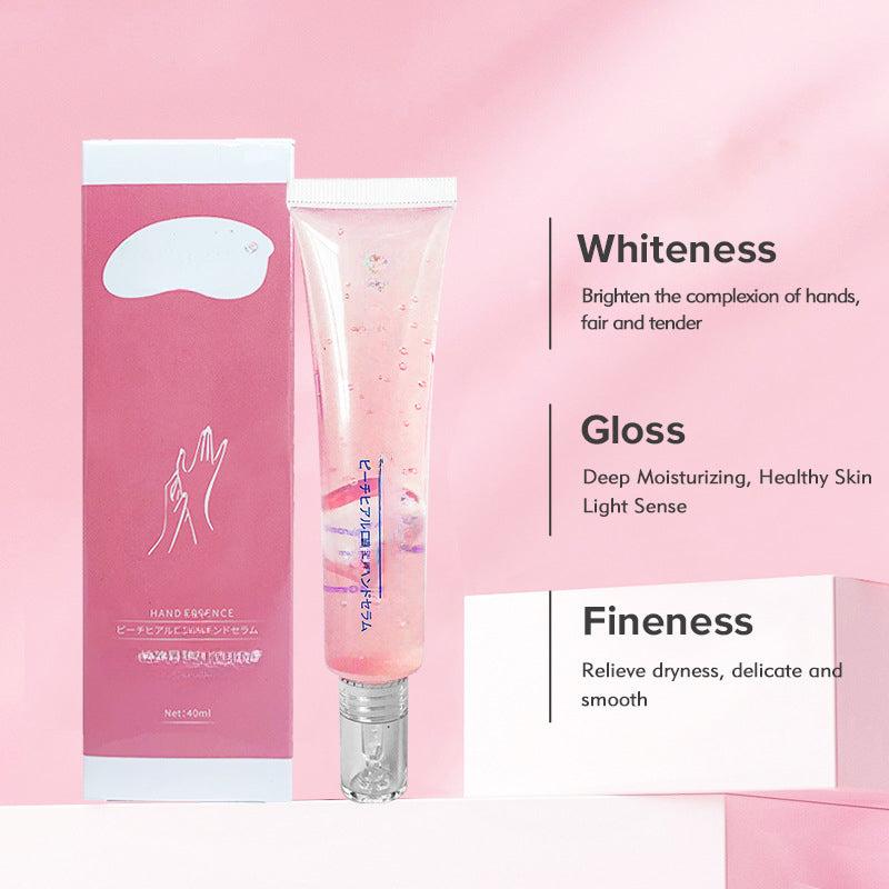 Peach Hyaluronic Acid Hand Essence Moisturizing Hand Cream