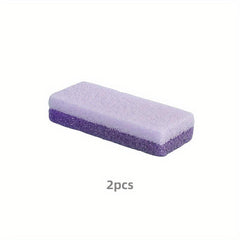 2pcs Foot Pumice Stone Callus Remover Heel Scrubber Foot Care