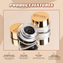 Waterproof Eyeliner Gel Long Lasting Transfer Proof Eye Makeup Beauty Cosmetics