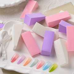 Gradient Tool Art Nails Creative Fade Sponges Soft Nail 8 Pcs