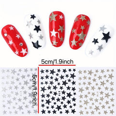 Bling Glitter Star Nail Stickers for Manicure