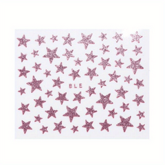Bling Glitter Star Nail Stickers for Manicure