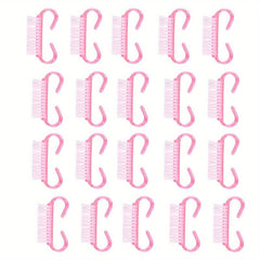 20pcs Nail Brushes for Cleaning Hand Grip Nail Brush Fingernail Scrubbing Kit