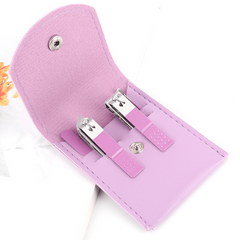 4 Pcs Manicure Set Nail Clipper Pedicure Scissor Ear Spoon Stainless Steel