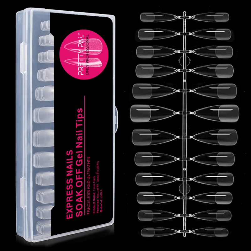 Acrylic False Nails for Nail Extensions French Tips DIY Nail Art Salon Use