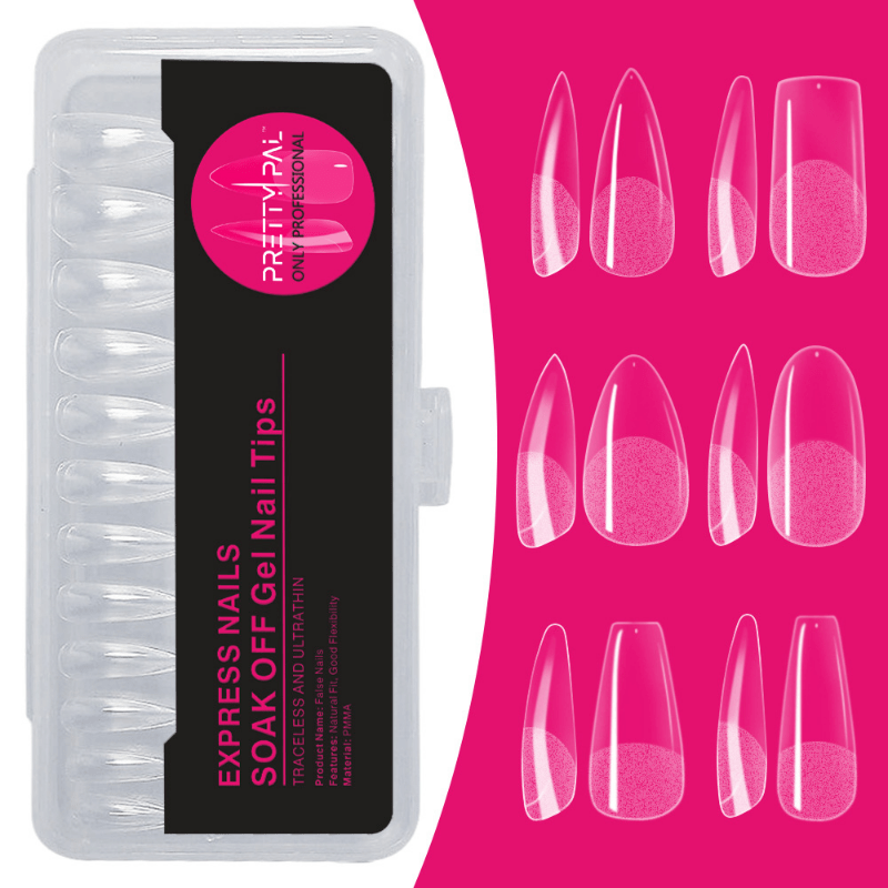 Acrylic False Nails for Nail Extensions French Tips DIY Nail Art Salon Use