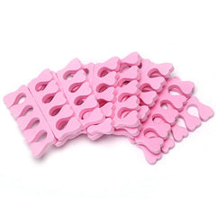 100pcs Finger Toe Separators Manicure Pedicure Foot Care Sponge Nail Art