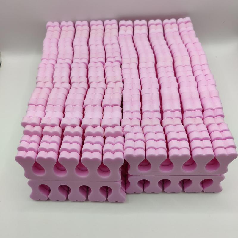 100pcs Finger Toe Separators Manicure Pedicure Foot Care Sponge Nail Art