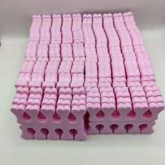100pcs Finger Toe Separators Manicure Pedicure Foot Care Sponge Nail Art