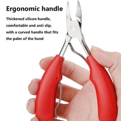 Stainless Steel Toe Nail Clippers Nail Correction Dead Skin Fork