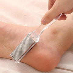 2pcs Foot File Callus Remover Dead Skin Care Removal Double Sided Metal Surface