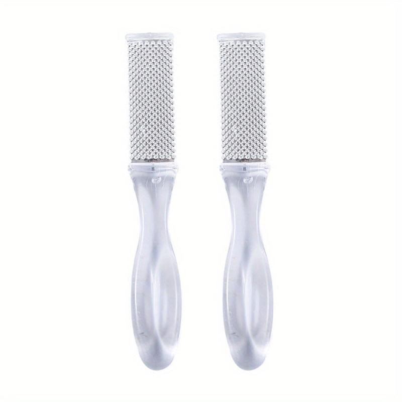 2pcs Foot File Callus Remover Dead Skin Care Removal Double Sided Metal Surface