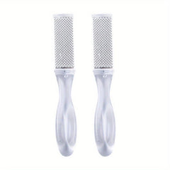 2pcs Foot File Callus Remover Dead Skin Care Removal Double Sided Metal Surface