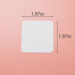 100Pcs Lint Nail Wipes Nail Polish Remover Eyelash Extension Glue Cleaning Wipes