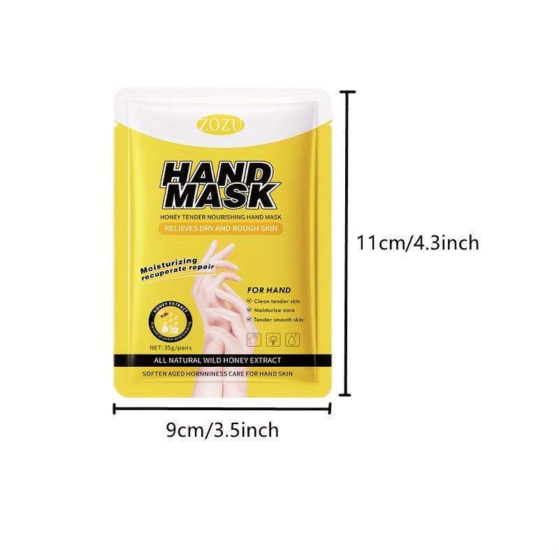 10pairs Honey Hand Mask for Dry Skin Moisturizing Soft Smooth