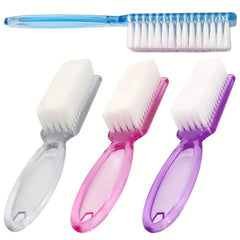6 Pcs Handle Grip Nail Brush - Nail Cleaning Brushes for Toes and Fingernail