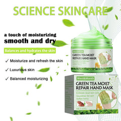 Green Tea Hand Mask Moisturizing Hydrating Hand Care Mask