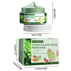 Green Tea Hand Mask Moisturizing Hydrating Hand Care Mask