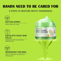 Green Tea Hand Mask Moisturizing Hydrating Hand Care Mask