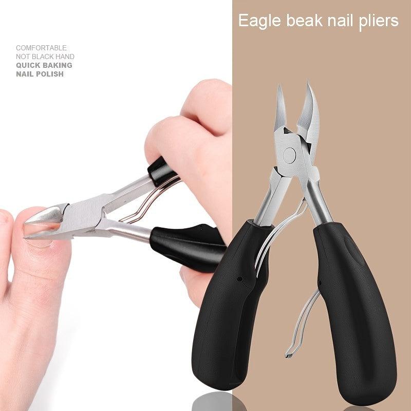 Ingrown Toe Nail Clippers for Men - Sharp Curved Blade Tool