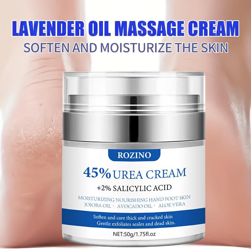 50g Urea 45% Salicylic Acid Foot Cream - Softens, Repairs, Exfoliates