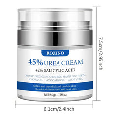 50g Urea 45% Salicylic Acid Foot Cream - Softens, Repairs, Exfoliates