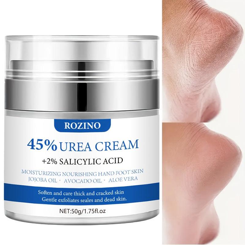 50g Urea 45% Salicylic Acid Foot Cream - Softens, Repairs, Exfoliates