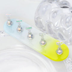 5pcs Magnetic Nail Tip Organizer for Practice and Display