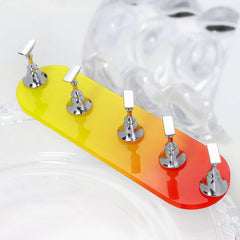 5pcs Magnetic Nail Tip Organizer for Practice and Display