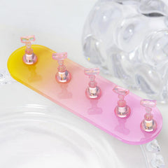 5pcs Magnetic Nail Tip Organizer for Practice and Display