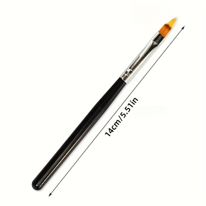3 Pcs Nail Brush Acrylic Nail Art Gradient Painting Brush Set Manicure Tools