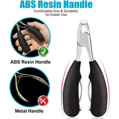 Professional Podiatrist Toenail Clipper for Ingrown and Thick Toenails