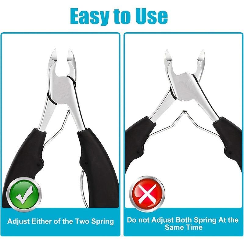 Professional Podiatrist Toenail Clipper for Ingrown and Thick Toenails