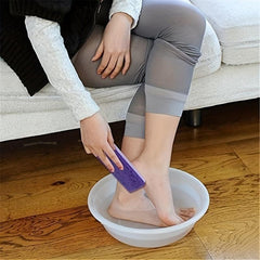 2PCS Foot Pumice Stone Callus Remover Heel Scrubber Pedicure Tool