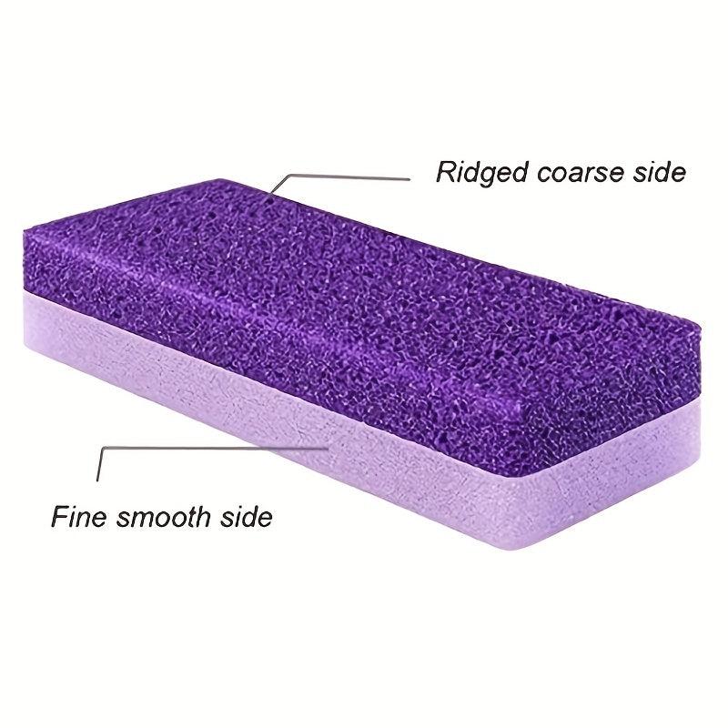 2PCS Foot Pumice Stone Callus Remover Heel Scrubber Pedicure Tool