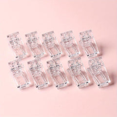Nail Clip Tips Extension Clamp for Gel Polish Manicure Assistant Tool