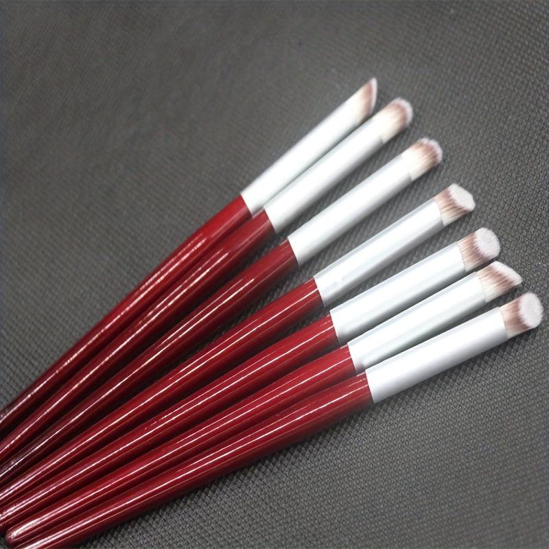 Gradient Nail Brush With Wooden Handle Nail Art Brushes For Manicure