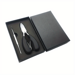 Pro Toe Nail Clippers Stainless Steel Cuticle Pliers Scissors With Box