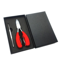 Pro Toe Nail Clippers Stainless Steel Cuticle Pliers Scissors With Box