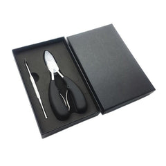 Pro Toe Nail Clippers Stainless Steel Cuticle Pliers Scissors With Box