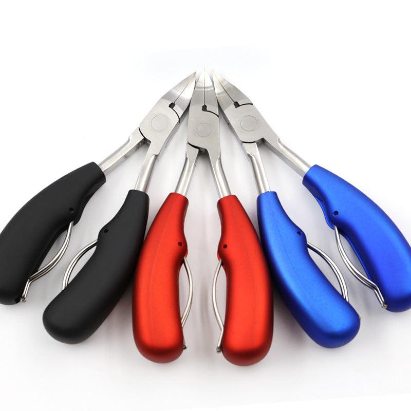 Pro Toe Nail Clippers Stainless Steel Cuticle Pliers Scissors With Box