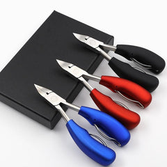 Pro Toe Nail Clippers Stainless Steel Cuticle Pliers Scissors With Box