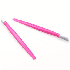 10pcs Plastic Cuticle Pusher Dead Skin Picker Nail Art Tool