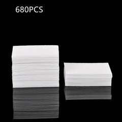 680 Pcs Disposable Nail Wipes Nail Polish Remover Lint Soft Pads