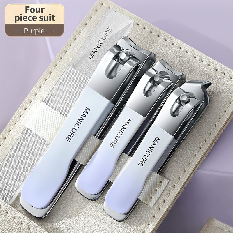 Sharpest Nail Clipper Set Stainless Steel Portable Nail Cutter Set